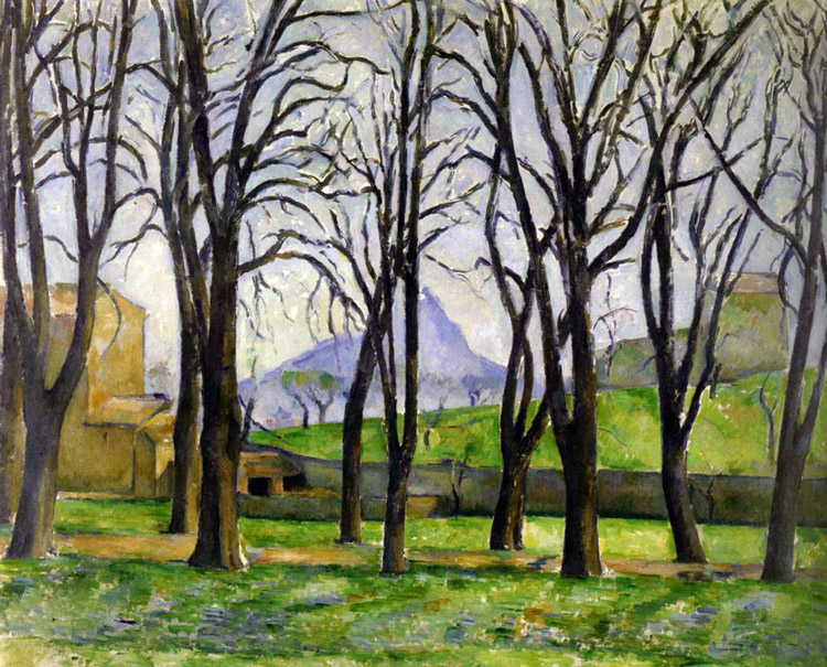 Cezanne Chestnut Trees
