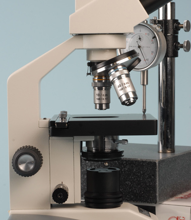 calibrating your microscope's fine focus control