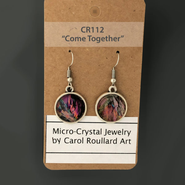 Carol Roullard photomicrograph earrings