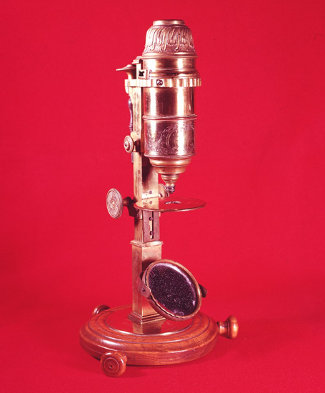 Buffon’s microscope, c. 1758.